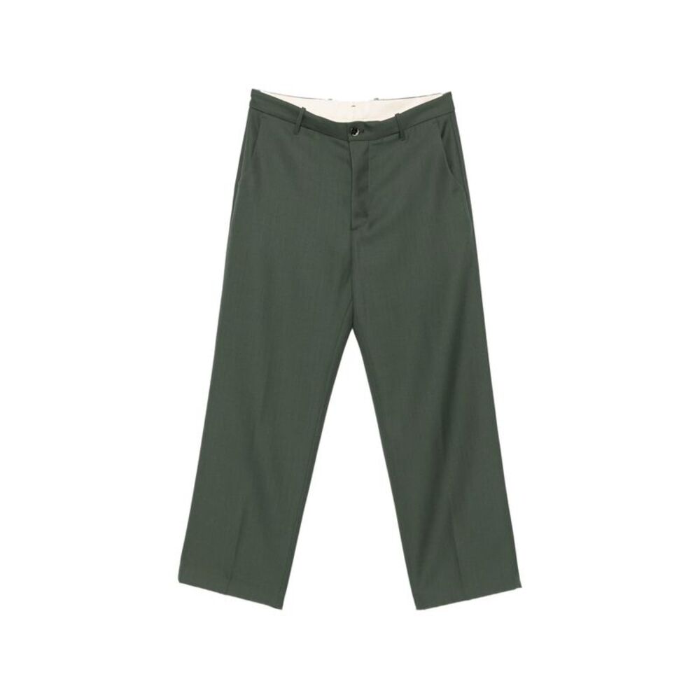 Nine In The Morning Green Trousers - Tailored Trousers Men
